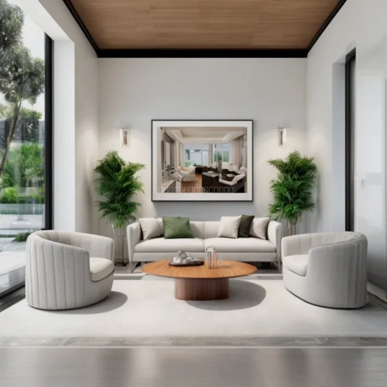 Exklusive Innenräume einer Luxuswohnung in Zürich